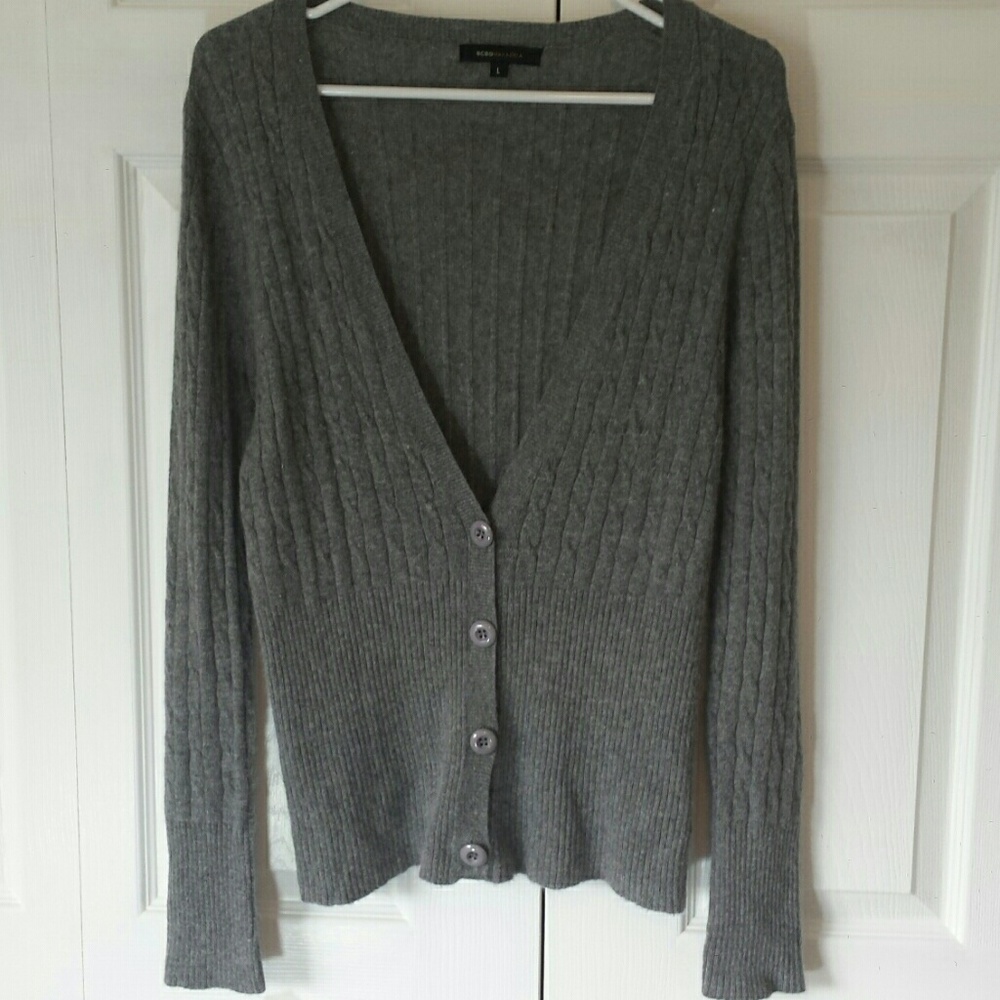 BCBG Maxazria angora wool lightweight sweater